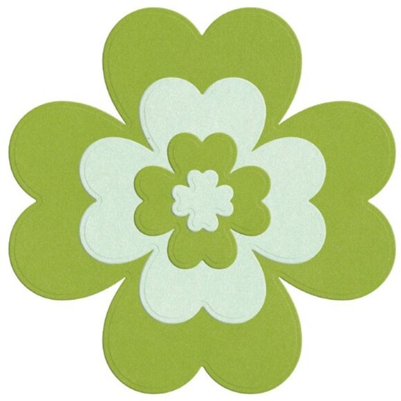 Quickutz Nesting Clover nesting dies 4 pcs - Picture 1 of 6